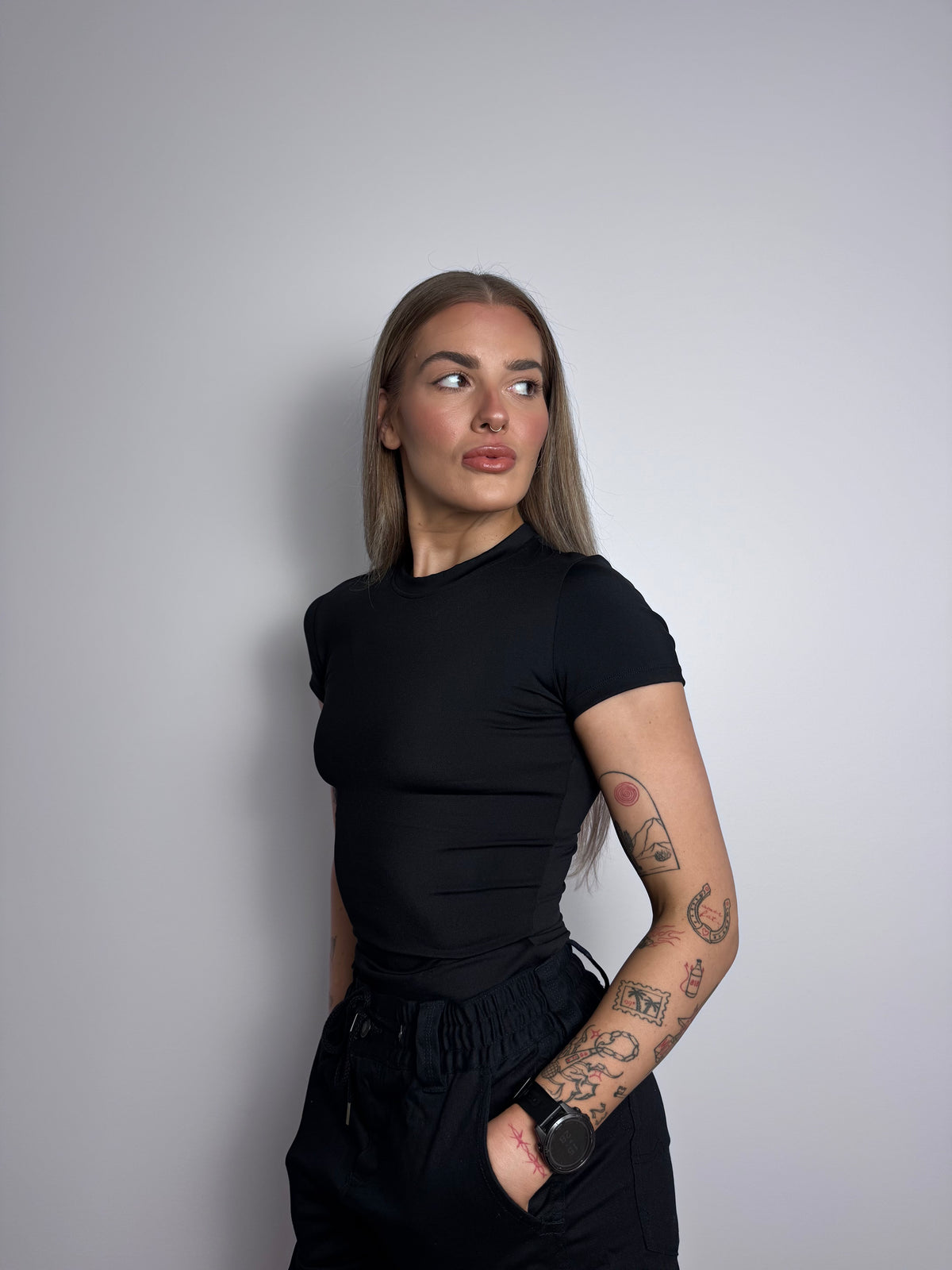 Issued But Better SPRAY-ON™ Tee | Carbon