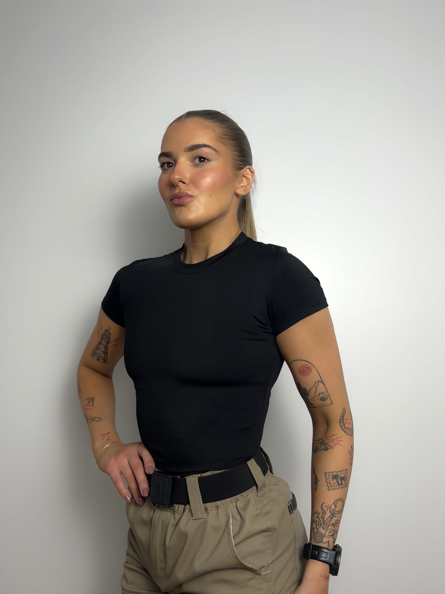 Issued But Better SPRAY-ON™ Tee | Carbon